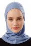 Logo Plain - Hijab Al Amira One-Piece Indigo