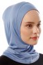 Logo Plain - Hijab Al Amira One-Piece Indigo