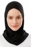 Logo Cross - Hijab Al Amira One-Piece Noir & Gris Clair