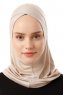 Logo Cross - Hijab Al Amira One-Piece Taupe Clair