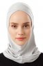 Logo Cross - Hijab Al Amira One-Piece Gris Clair