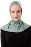 Sportif Plain - Hijab Pratique Viscose Vert