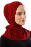 Sportif Cross - Hijab Pratique Viscose Bordeaux