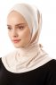 Sportif Cross - Hijab Pratique Viscose Beige