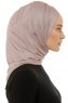 Isra Plain - Hijab One-Piece Viscose Gris Pierre
