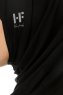 Hanfendy Plain Logo - Hijab One-Piece Noir