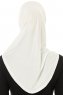 Hanfendy Plain Logo - Hijab One-Piece Crème