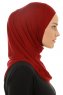 Hanfendy Plain Logo - Hijab One-Piece Bordeaux