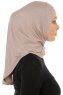 Hanfendy Cross Logo - Hijab One-Piece Gris Pierre