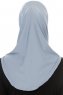 Micro Plain - Hijab One-Piece Bleu Clair
