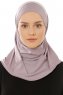 Micro Plain - Hijab One-Piece Violet Clair