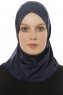 Micro Cross - Hijab One-Piece Bleu Marin