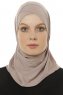 Micro Cross - Hijab One-Piece Gris Pierre