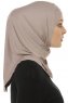 Micro Cross - Hijab One-Piece Gris Pierre