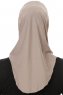 Micro Cross - Hijab One-Piece Gris Pierre