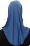 Micro Cross - Hijab One-Piece Bleu Clair