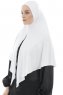 Ajda - Hijab Zip Blanc