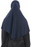Ajda - Hijab Zip Bleu Marin