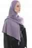 Ajda - Hijab Zip Violet Foncé