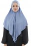 Ajda - Hijab Zip Indigo