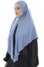 Ajda - Hijab Zip Indigo