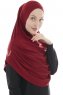 Roxelana - Hijab Al Amira Bordeaux Longue