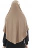Roxelana - Hijab Al Amira Marron Clair Longue