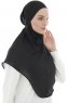 Ebrar - Hijab Al Amira Crepe Chiffon Noir