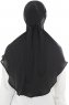 Ebrar - Hijab Al Amira Crepe Chiffon Noir