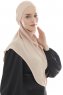 Ebrar - Hijab Al Amira Crepe Chiffon Beige