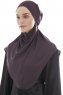 Ebrar - Hijab Al Amira Crepe Chiffon Violet