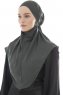 Ebrar - Hijab Al Amira Crepe Chiffon Kaki