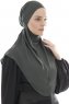 Ebrar - Hijab Al Amira Crepe Chiffon Kaki