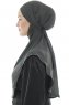 Ebrar - Hijab Al Amira Crepe Chiffon Kaki