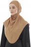 Ebrar - Hijab Al Amira Crepe Chiffon Camel
