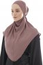 Ebrar - Hijab Al Amira Crepe Chiffon Prune