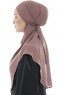 Ebrar - Hijab Al Amira Crepe Chiffon Prune