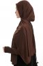 Azize - Pro Scarf Sport Hijab Set Marron