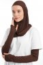 Bayda - Pro Sport Hijab Set Marron