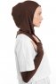 Bayda - Pro Sport Hijab Set Marron