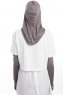 Bayda - Pro Sport Hijab Set Gris Foncé