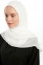 Eylem - Hijab Chiffon One Piece Crème