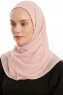 Eylem - Hijab Chiffon One Piece Vieux Rose