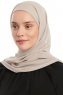 Sahar - Hijab Chiffon One Piece Sand