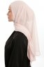 Sahar - Hijab Chiffon One Piece Poudre