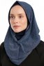 Taliah - Hijab One Piece Bleu Marin