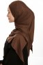 Vesile - Hijab One-Piece Marron