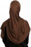 Vesile - Hijab One-Piece Marron