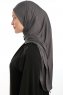 Vesile - Hijab One-Piece Gris Foncé