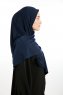 Nermin - Sandy Scarfs Hijab Bleu Marin